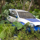 An abandoned Isuzu Vehicross